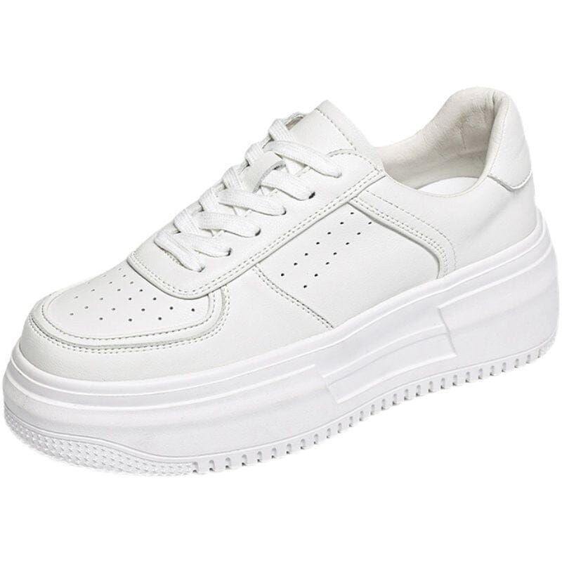 Tenis Feminino Casual Branco Estilo Shoes