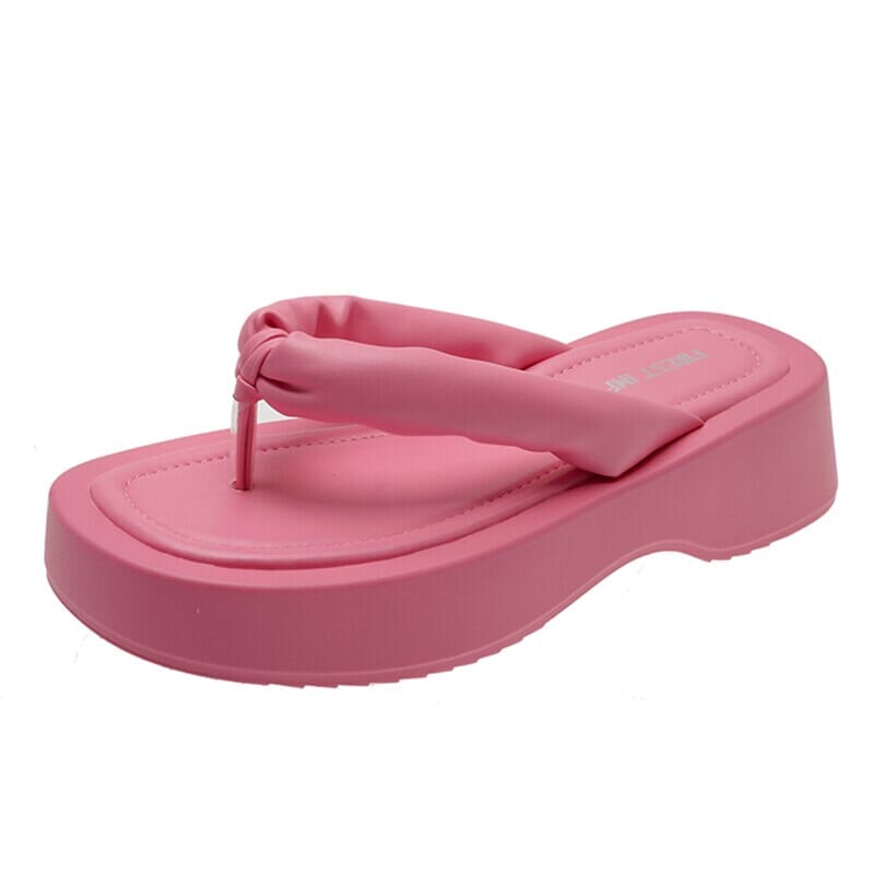 Chinelo Plataforma Ortopédico Feminino - Bottom Bottie 1 - Chinelo Plataforma - Bottom Bottie Conceito Shoes Chinelo Plataforma Ortopédico Feminino Rosa 35 