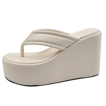 Chinelo Plataforma Feminino - Duna Bottie 5 - Chinelo Plataforma Feminino - Duna Bottie Conceito Shoes Chinelo Plataforma Feminino Branco 34 