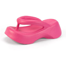 Chinelo Plataforma Feminina - Houle Bottie 5 - Chinelo Plataforma Feminina - Houle Bottie Conceito Shoes Chinelo Plataforma Feminina Rosa 35 