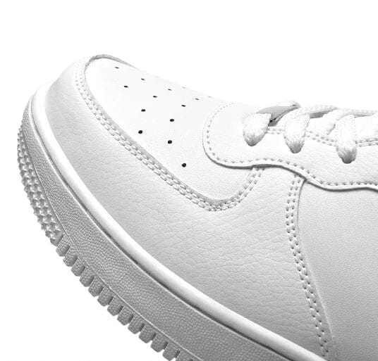 Tênis Casual Branco de Couro Sintético Force Pro Tênis Casual Branco de Couro Sintético Force Pro - Grupo 10 Conceito Shoes 