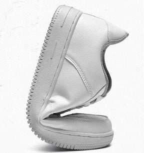 Tênis Casual Branco de Couro Sintético Force Pro Tênis Casual Branco de Couro Sintético Force Pro - Grupo 10 Conceito Shoes 