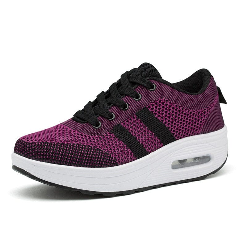 Tênis Feminino Casual Confy 3 - Tênis Casual Ortopédico - Orto Bottie Conceito Shoes Tênis Casual Ortopédico Feminino Roxo 35 