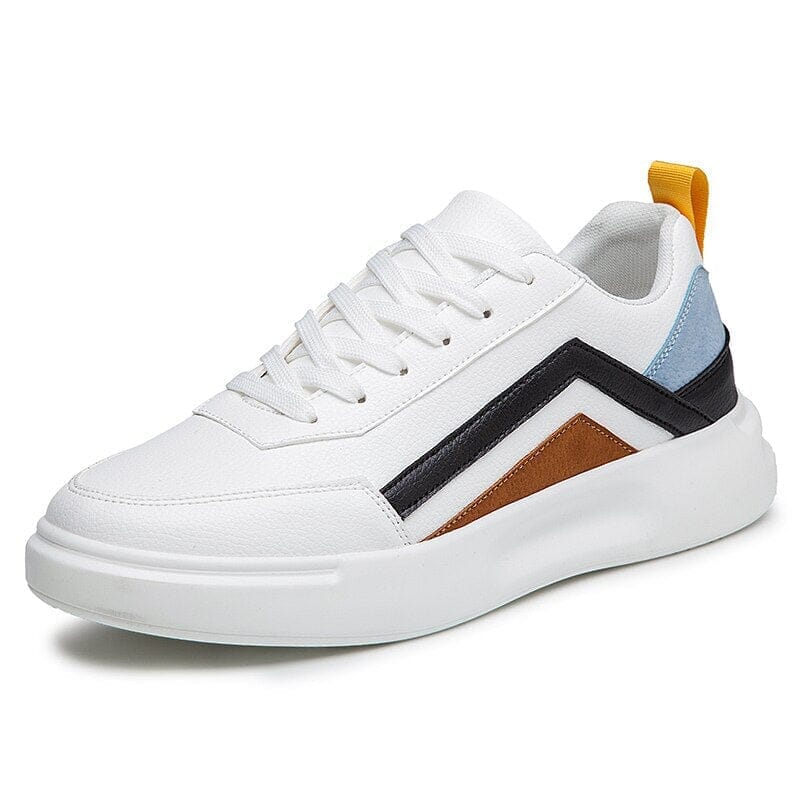 Tênis Masculino Casual Wimbley Conceito Shoes Branco com azul 37 